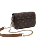 ⁦FOXER المرأة الصغيرة التوقيع حقيبة كروسبودي الفتاة مشبك رفرف سلسلة حقيبة كتف الهاتف المحمول حقيبة يد محفظة هدية للزوجة والحبيب⁩ - الصورة ⁦4⁩