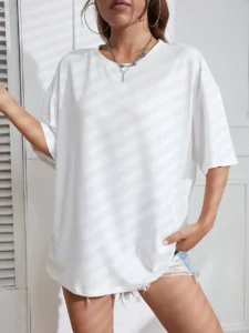 ⁦تي شيرت قطني بأكمام قصيرة⁩ - الصورة ⁦4⁩