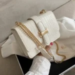 حقيبة عاجي كروس بودي جلد 